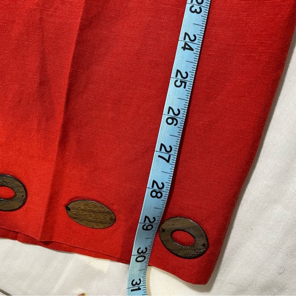 Women Linen Capri Pants 24W Oversized Women trousers Pants Big & Tall - Picture 4 of 14